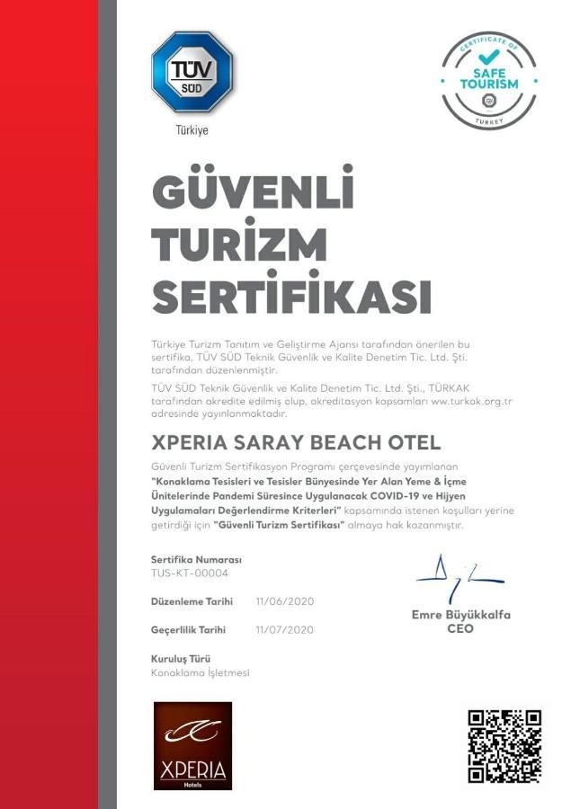 Xperia Saray Beach Hotel Alanya Exterior foto